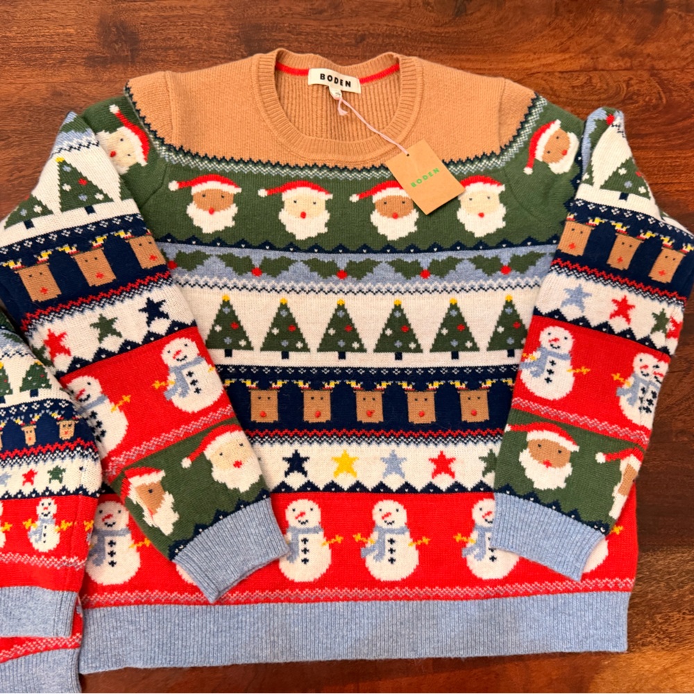 Boden Christmas fair isle